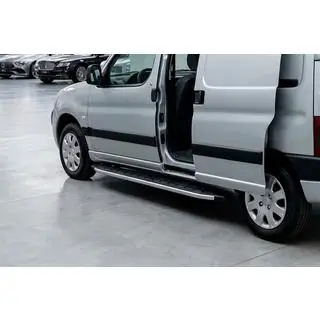 Fullmond sidetrin (2 stk., aluminium) foto 1