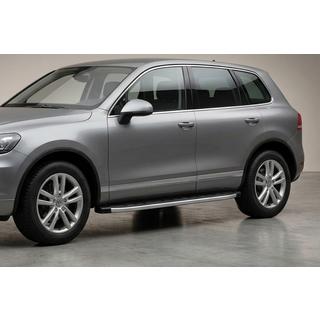 Fullmond sidetrin (2 stk., aluminium)