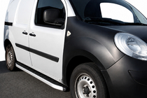 Renault Kangoo 1998–2008 Fullmond sidetrin (2 stk., aluminium) foto 1