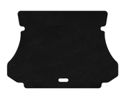 Hyundai Santa Fe 1 2000–2006 Tekstil bagagerumsmåtte Classic (Sort) foto 1