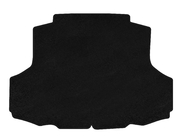 Mitsubishi Lancer 9 2004–2008 Tekstil bagagerumsmåtte Classic (SD, Sort) foto 1