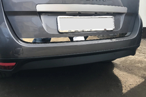 Renault Scenic/Grand 2009–2016 Bagklapkant i rustfrit stål (til Grand) Carmos - Tyrkisk stål foto 3