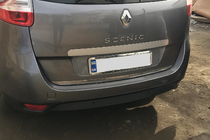 Renault Scenic/Grand 2009–2016 Bagklapkant i rustfrit stål (til Grand) Carmos - Tyrkisk stål foto 1