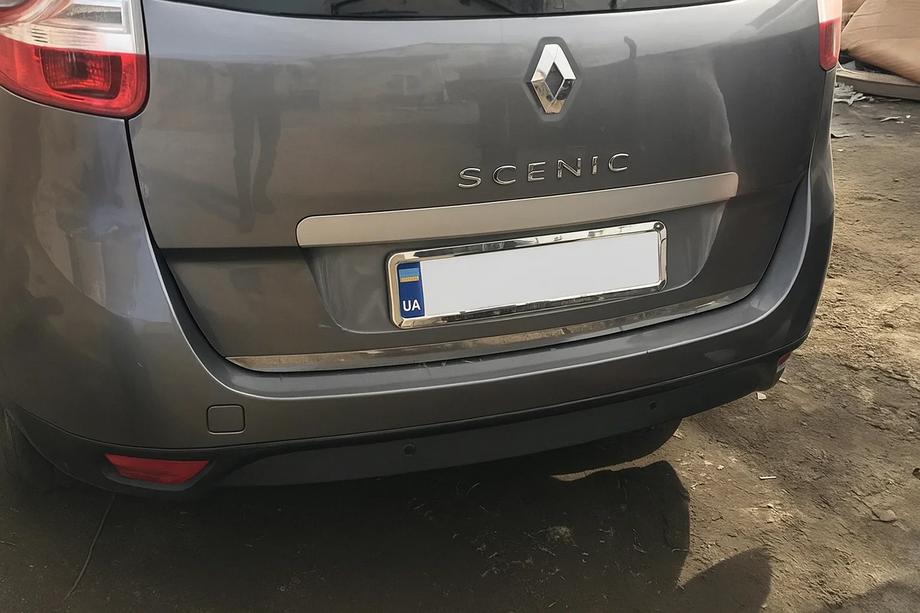 Renault Scenic/Grand 2009–2016 Bagklapkant i rustfrit stål (til Grand) Carmos - Tyrkisk stål Image