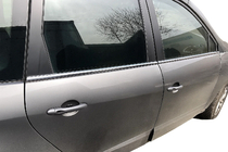 Renault Scenic/Grand 2009–2016 Vindueslister (4 stk., rustfrit stål) foto 3