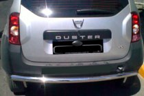 Renault Duster 2008–2017 Bageste lige bøjle (rustfrit stål) foto 6