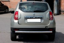 Renault Duster 2008–2017 Bageste lige bøjle (rustfrit stål) foto 1