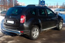 Dacia Duster 2008–2018 Bageste lige bøjle (rustfrit stål) foto 2