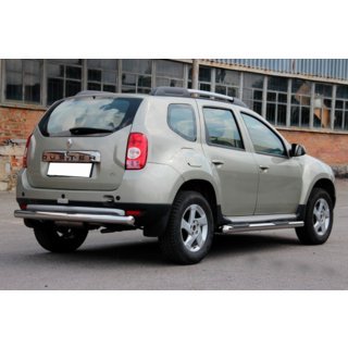 Bageste lige bøjle (rustfrit stål) Dacia Duster 2008–2018 foto 4