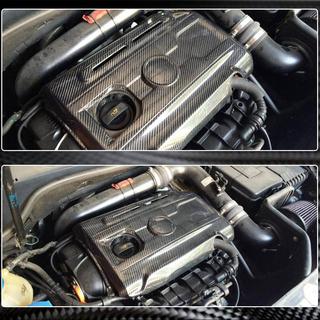 Motordæksel (til GTI HB 2010-2013, Kulfiber) Volkswagen Golf 6 2008–2014 foto 3