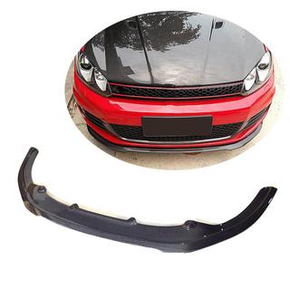 Frontsplitter til forreste kofanger Lip V1 (til GTI HB 2010-2013, kulfiber) foto 1