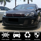Volkswagen Golf 6 2008–2014 Frontspoilerlæbe Lip V2 (til GTI HB 2010-2013, carbon) foto 2