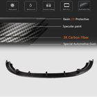 Volkswagen Golf 6 2008–2014 Frontspoilerlæbe Lip V2 (til GTI HB 2010-2013, carbon) foto 5