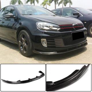 Frontspoilerlæbe Lip V2 (til GTI HB 2010-2013, carbon) foto 1