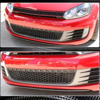 Front bumper lip Lip V3 (til GTI HB 2010-2013, kulfiber) foto 2