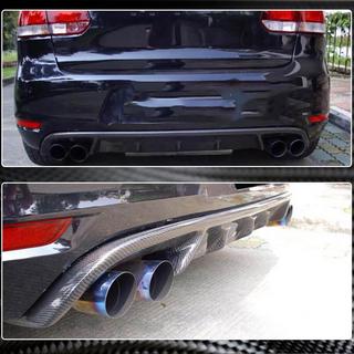 Bagkofanger-diffuser V1 (til GTI HB 2010-2013, carbon) foto 2