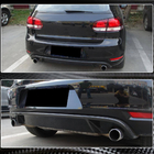 Volkswagen Golf 6 2008–2014 Bagkofangerdiffuser V2 (til GTI HB 2010-2013, carbon) foto 3