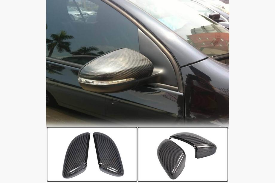 Volkswagen Golf 6 2008–2014 Spejlkåber V1 (til HB 2010-2013, carbon) Foto 2
