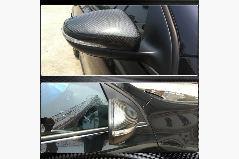 Volkswagen Golf 6 2008–2014 Spejlkåber V1 (til HB 2010-2013, carbon) Foto 5