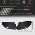 Volkswagen Golf 6 2008–2014 Kulfiber spejlkåber (til HB 2010-2013, Carbon) foto 6