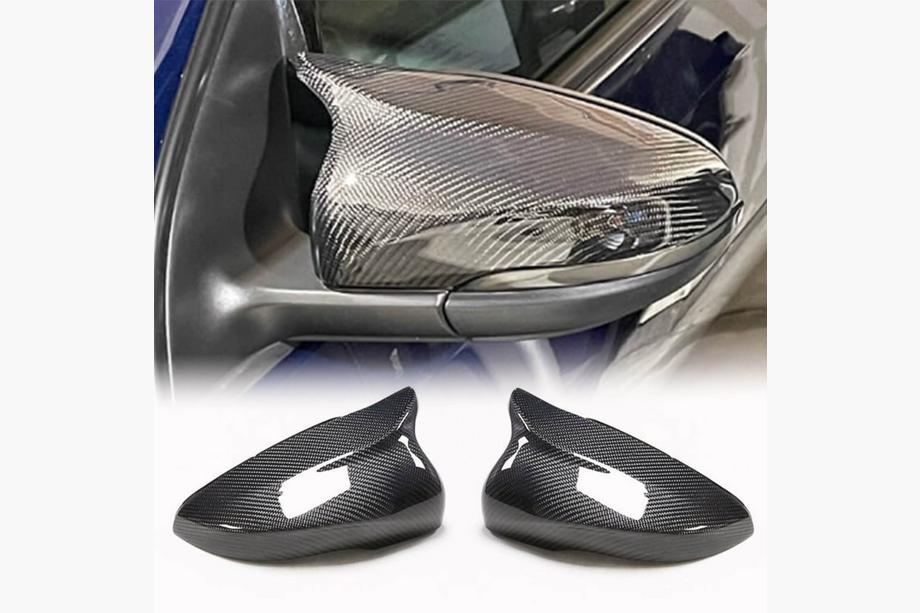 Volkswagen Golf 6 2008–2014 Spejlkåber V2 (til HB 2010-2013, carbon) Image