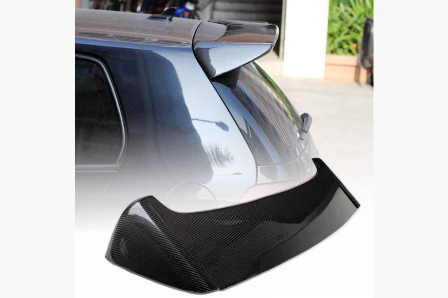 Volkswagen Golf 6 2008–2014 Spoiler V3 (til GTI/R HB 2010-2013, kulfiber) Image
