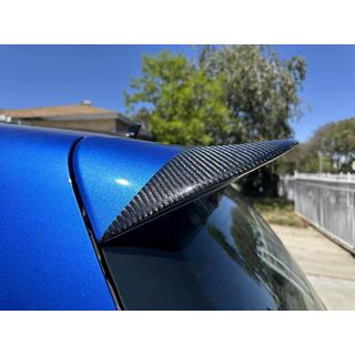 Spoiler V4 (til GTI/R HB 2010-2013, carbon) foto 3