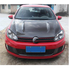Volkswagen Golf 6 2008–2014 Motorhjelm (til HB 2010-2013, carbon) foto 3