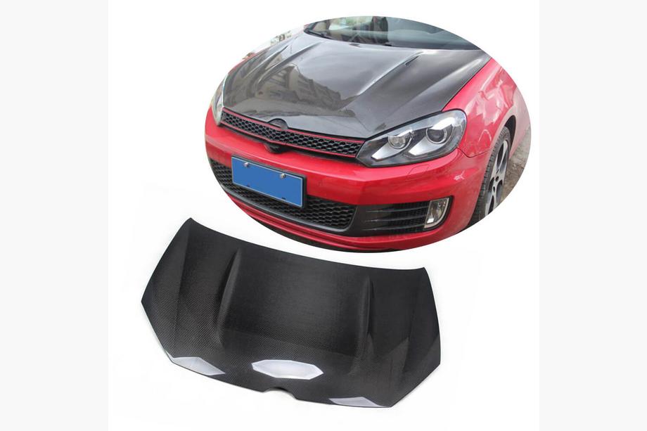 Volkswagen Golf 6 2008–2014 Motorhjelm (til HB 2010-2013, carbon) Image