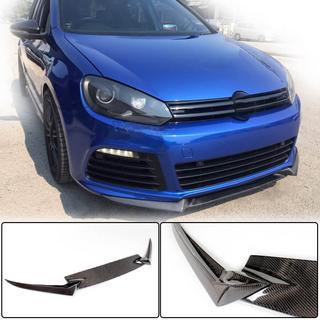 Front bumperlæbe Lip V3 (til R HB 2010-2013, Carbon) foto 1