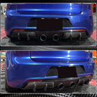 Volkswagen Golf 6 2008–2014 Bagkofanger diffuser V2 (til R/R20 HB 2010-2013, carbon) foto 4
