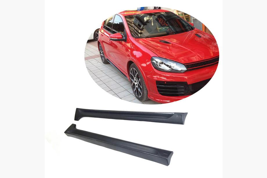 Volkswagen Golf 6 2008–2014 Sideskørter (til Base HB 2010-2013, carbon) Image