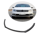 Volkswagen Passat CC 2008–2017 Kofangerlæbe Lip (til 2012-2018, kulfiber) foto 1