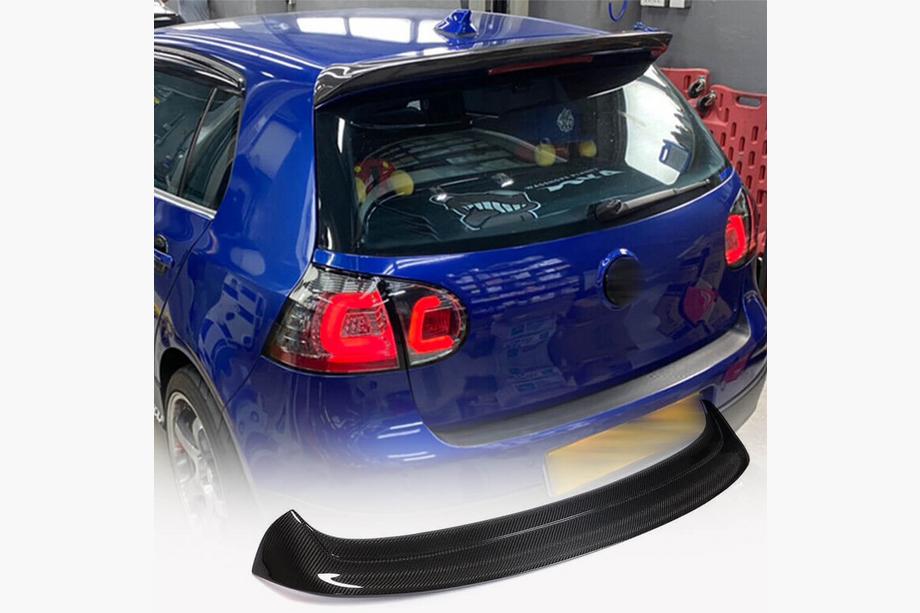Volkswagen Golf 5 2003–2009 Spoiler (til GTI og R32, kulfiber) Image