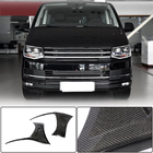 Volkswagen T6 2015–2024 Front kofangerlæber (til 2015-2019, carbon) foto 1