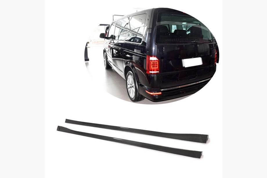 Volkswagen T6 2015–2024 Sideskørter (kort akselafstand, Carbon) Foto 1
