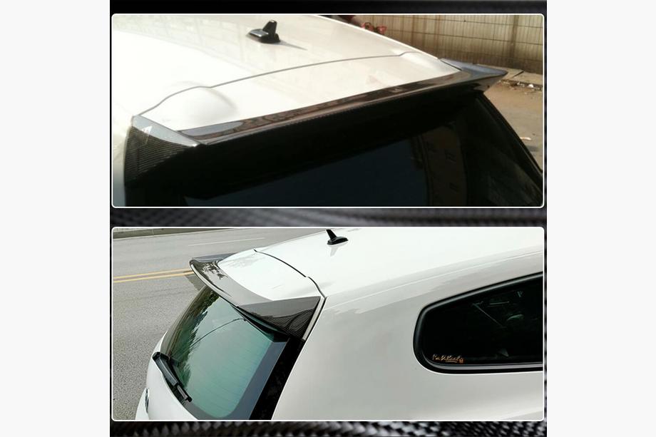 Volkswagen Scirocco 2008–2017 Spoiler V3 (til Base, kulfiber) Foto 4