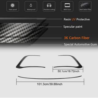 Frontbumper-indsatser (til GTI HB, dry carbon) foto 4