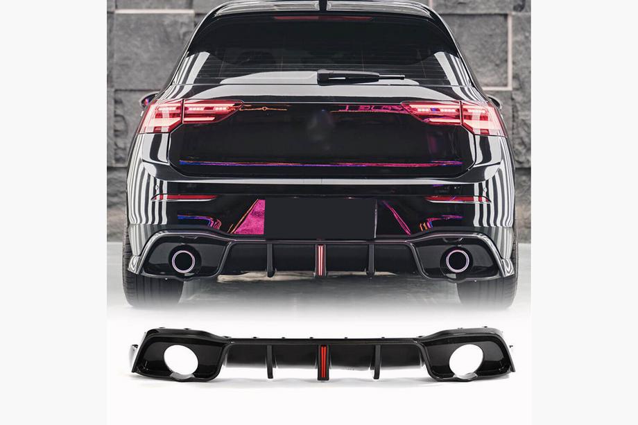 Volkswagen Golf 8 2019– Bagkofangerdiffuser (til GTI HB, carbon) Image