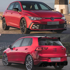 Volkswagen Golf 8 2019– Carbon FullSet karrosserikit (til GTI & R EU HB 2019-2024), kulfiber foto 2