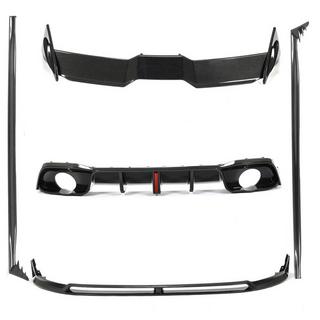 Carbon FullSet karrosserikit (til GTI & R EU HB 2019-2024), kulfiber foto 1