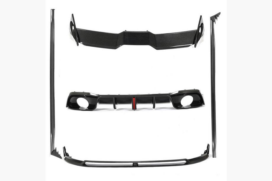 Volkswagen Golf 8 2019– Carbon FullSet karrosserikit (til GTI & R EU HB 2019-2024), kulfiber Image