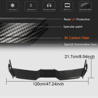 Spoiler V2 (til GTI/R EU 2019-2024, carbon) Volkswagen Golf 8 2019– foto 3