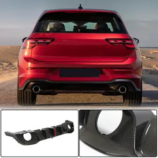 Bagkofanger diffuser (til GTI HB, dry carbon) foto 1
