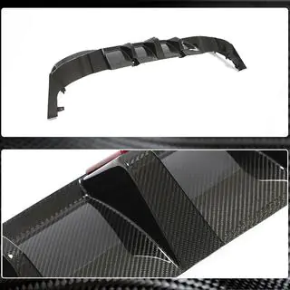 Bagkofanger diffuser (til GTI HB, dry carbon) foto 3