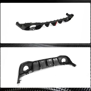 Bagkofanger diffuser (til GTI HB, dry carbon) foto 4