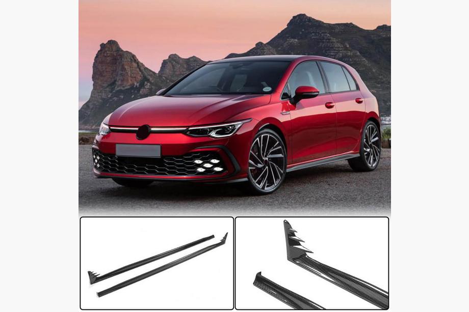 Volkswagen Golf 8 2019– Sideskørter (til GTI / R-Line HB, carbon) Image