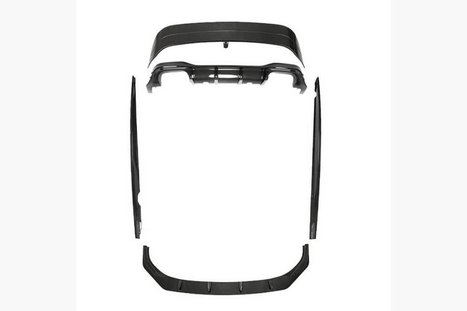 Volkswagen Golf 8 2019– Carbon FullSet karrosserikit (til R EU HB 2019-2024), kulfiber Foto 1