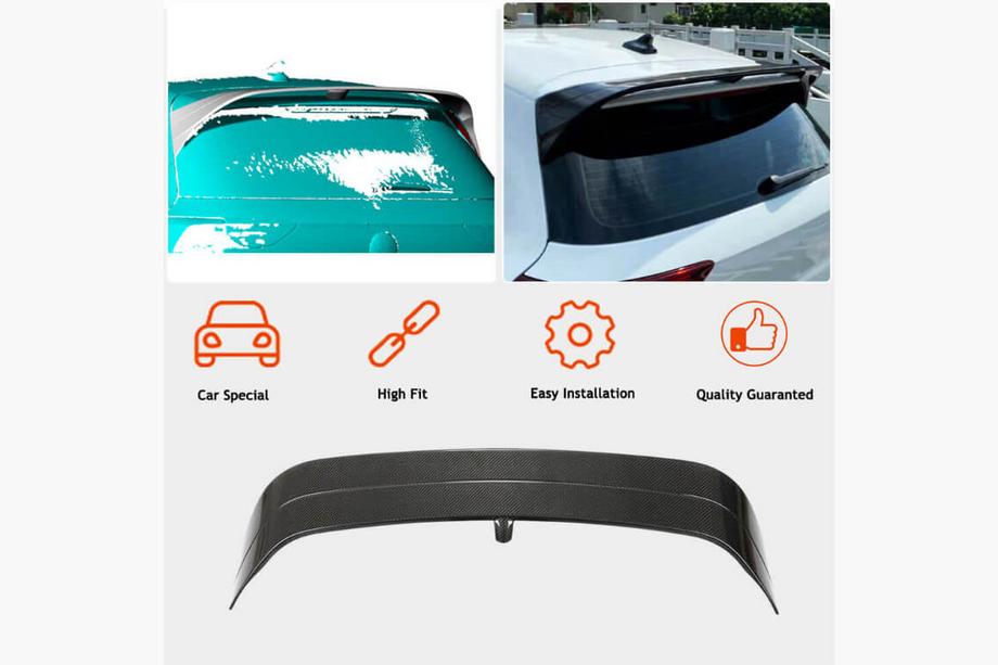 Volkswagen Golf 8 2019– Carbon FullSet karrosserikit (til R EU HB 2019-2024), kulfiber Foto 5