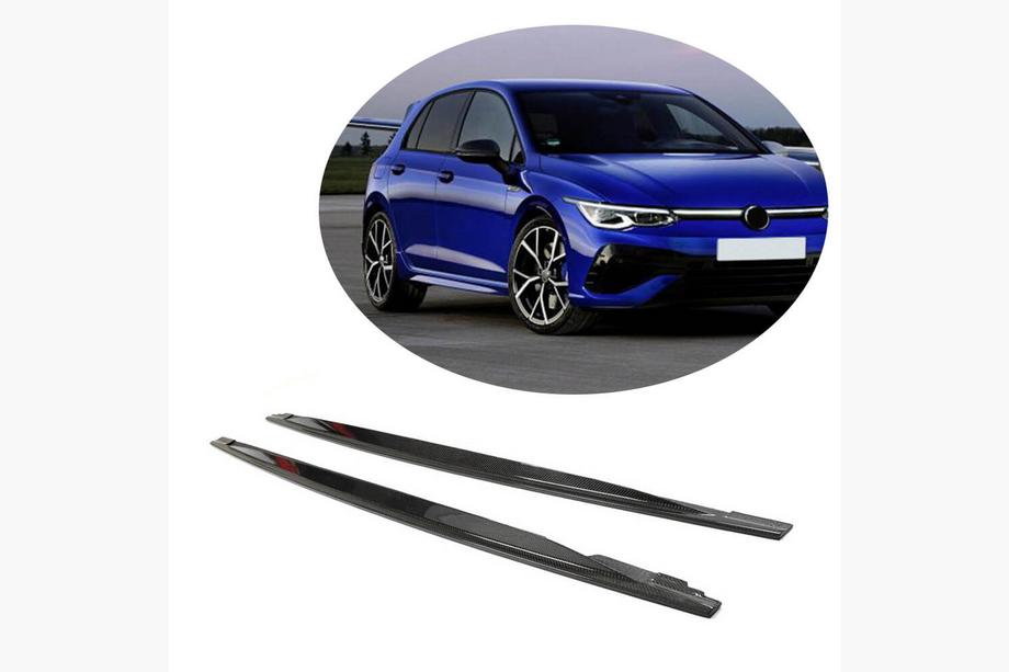 Volkswagen Golf 8 2019– Sideskørter (til R HB, kulfiber) Image